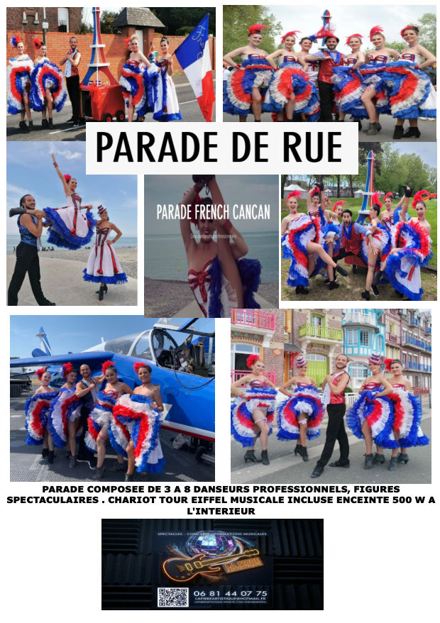 Parade French Cancan