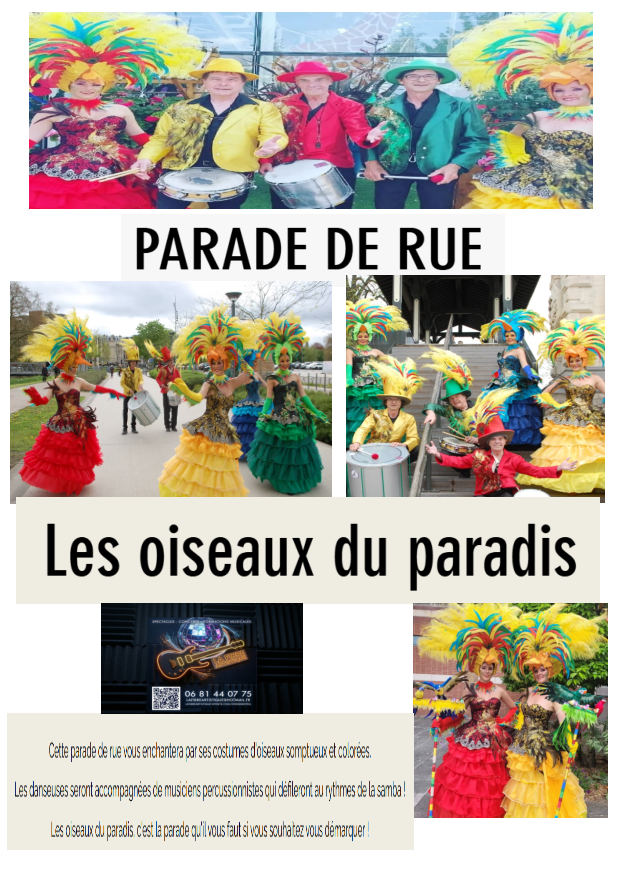 Parade Les Oiseaux du Paradis